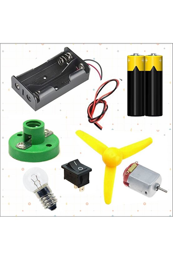 LAMBA ve MOTOR ELEKTRİK DENEY SETİ