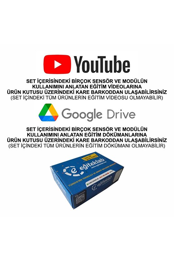 ARDUİNO UNO BAŞLANGIÇ EĞİTİM SETİ