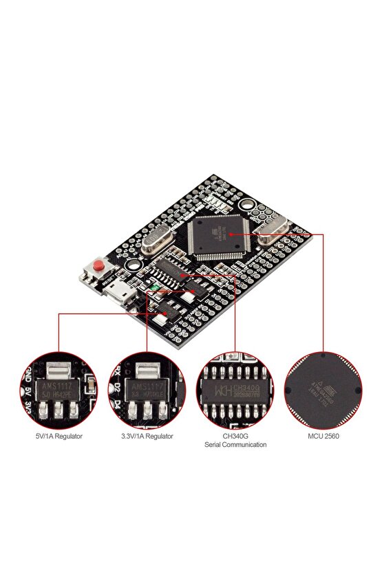 Mini Arduino Mega 2560 Pro (ch340)