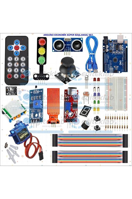 ARDUİNO EKONOMİK SÜPER BAŞLANGIÇ SETİ