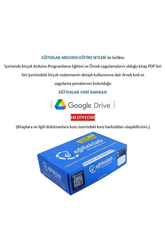 Fen Lisesi Robotik Kodlama Dersi Arduino Uygulama Eğitim Seti