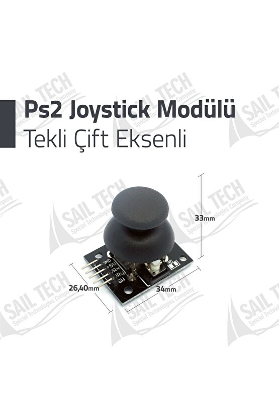2 Eksen Joystick Modülü