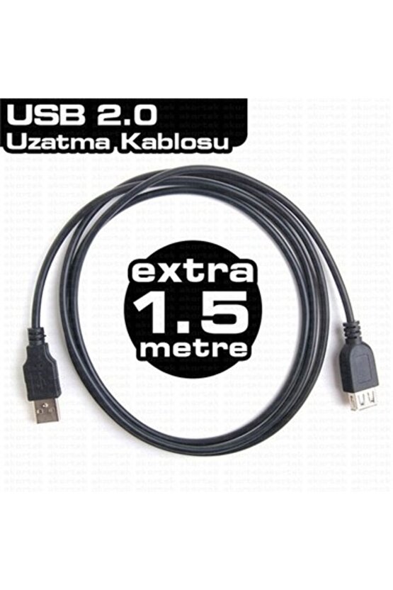 Usb Uzatma Kablosu (1,5 Metre)