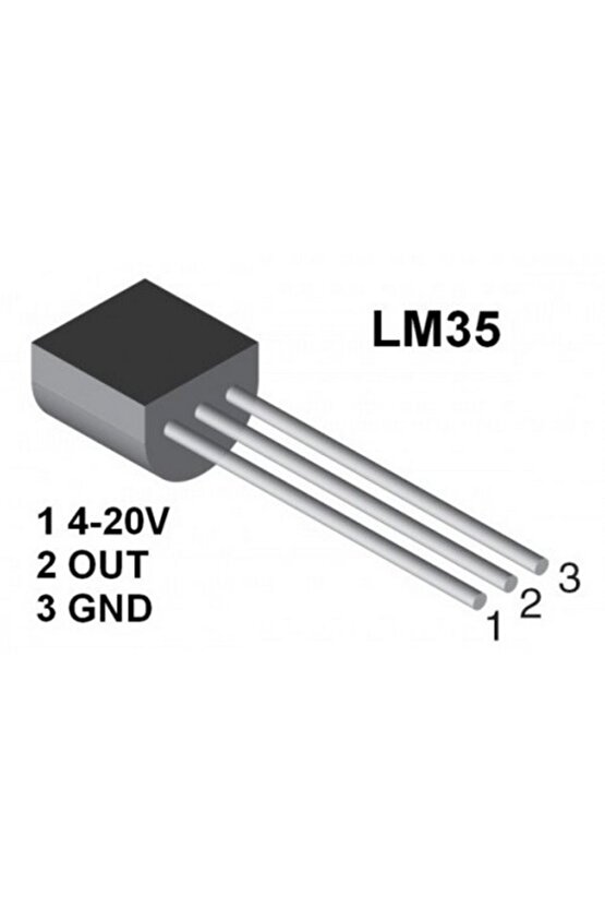 Sıcaklık Sensörü (lm35)