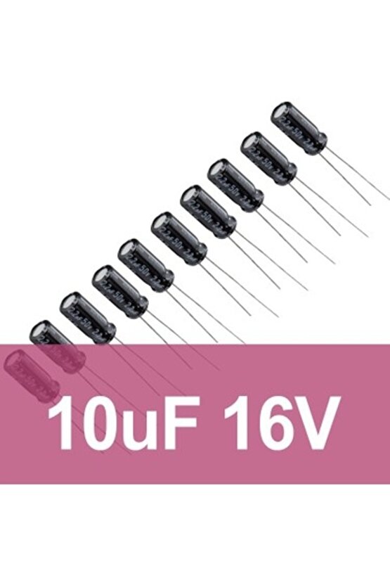 5 Adet 10 Uf 16v Kondansatör