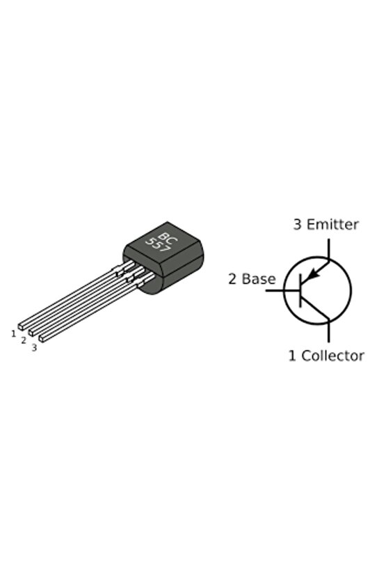 5 Adet Bc 557 Pnp Transistör