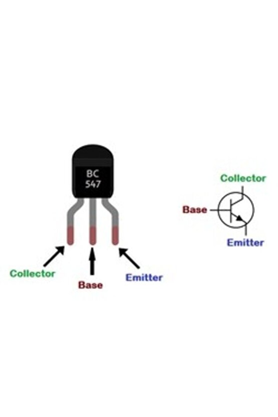 5 Adet Bc 547 Npn Transistör