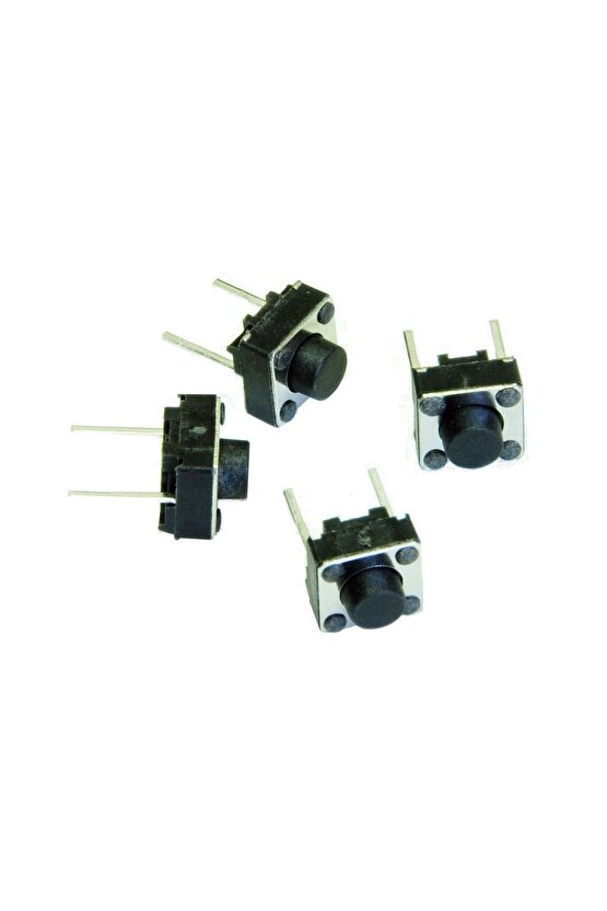 5 Adet Push Buton 6x6x5 Mm 2 Pin Buton