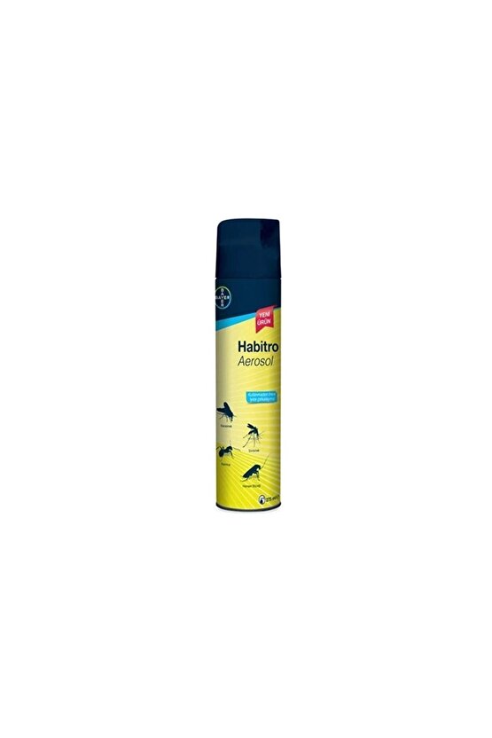 Habitro Aerosol Sivrisinek Karasinek Haşereye Karşı Etkili Böcek Ilacı Sprey 275 ml