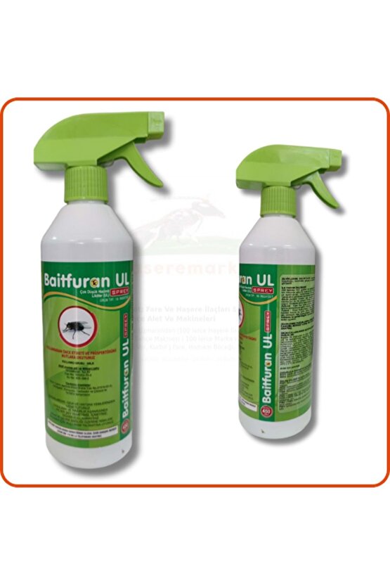 Baitfuran UL Kullanıma Hazır Karasinek Öldürücü Sprey| 450 ml