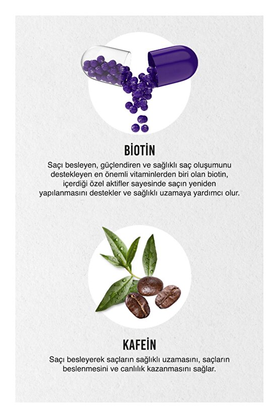 No. 5 EXPERT Series Biotin & Caffeine Dökülme Karşıtı Hızlı Uzamaya Yardımcı Saç Bakım Toniği-200ml