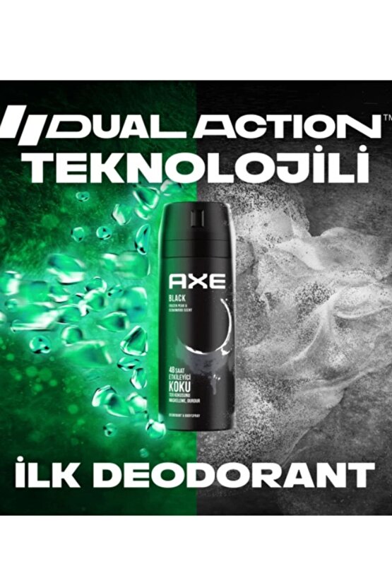 Erkek Deodorant Sprey Black 150 Ml