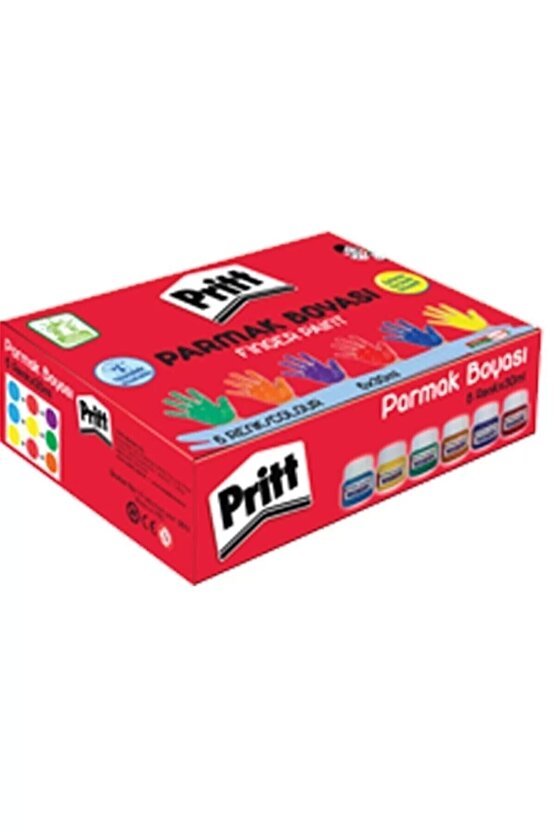 Parmak Boyası 6 Renk 30 ml