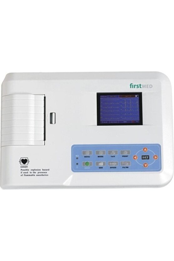 Ecg-300 3 Kanallı Yorumlu Ekg Cihazı