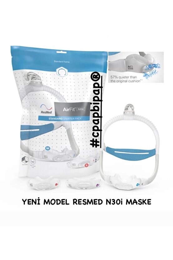 Airfit N30i Burun Cpap Maskesi Yeni Model (dreamwear Benzeri)
