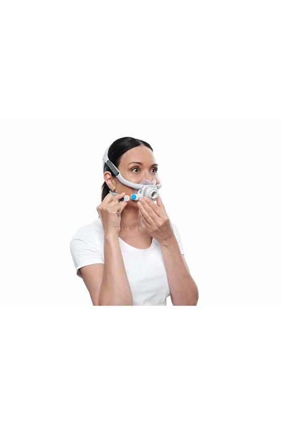 AirFit F40 PAP CPAP BPAP Tüm Yüz Maskesi + Orta Küçük MS Boy