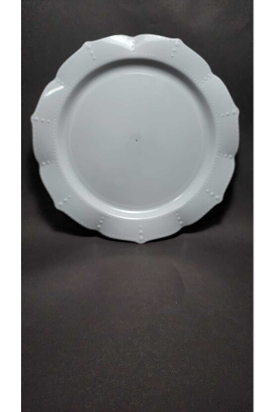 Mika Tabak& Parti Tabak&parti Mika Tabak & Dogum Günu Tabak &plastik Tabak 26 Cm - 6 Adet