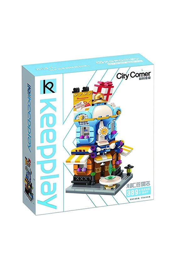 Mikro Blok Hediye Dükkanı 389 Parça - Lego Setleri - Keeppley Mini Lego - Dükkan Lego - KeeppleyLego