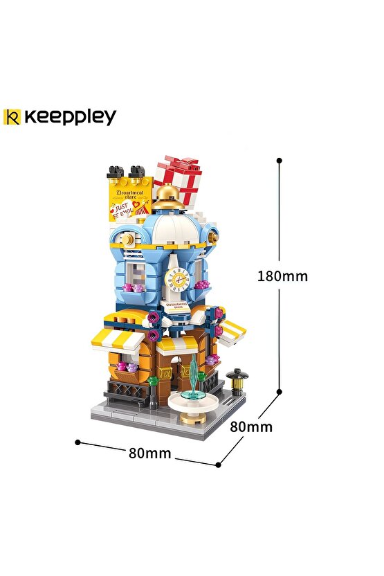 Mikro Blok Hediye Dükkanı 389 Parça - Lego Setleri - Keeppley Mini Lego - Dükkan Lego - KeeppleyLego