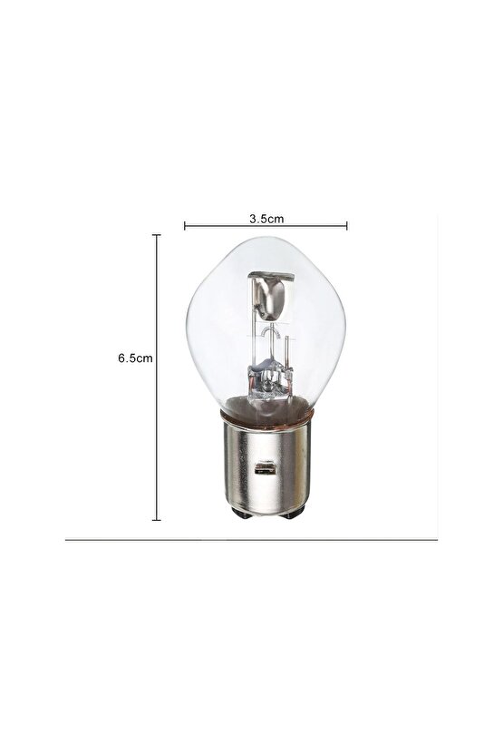 Sentinel Motosiklet Far Ampulü Halojen 12V A35-35W S2 BA20D Bosch Tipi