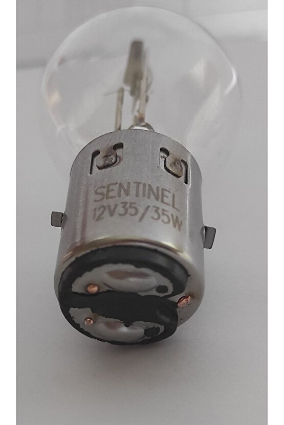 Sentinel Motosiklet Far Ampulü Halojen 12V A35-35W S2 BA20D Bosch Tipi