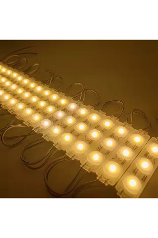 10 Adet 5 Watt GÜN IŞIĞI 3000K IP65 Modül Led, 10 Adet Magnetli, Çok Kaliteli 3000K. Işık Modül Led