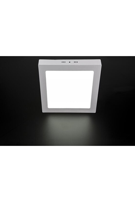 24 Watt Günışığı Ledli Çok Kaliteli Sıva Üstü Tavan Armatür 22 x 22 Cm Kare Sıva Üstü Tavan Armatürü