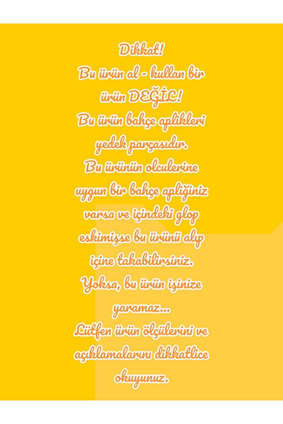 10 Adet 25lik Karpuz Birinci Kalite PVC Glop, Bahçe Aplikleri Yedek Parçası, 25 Cm Çapında PVC Küre