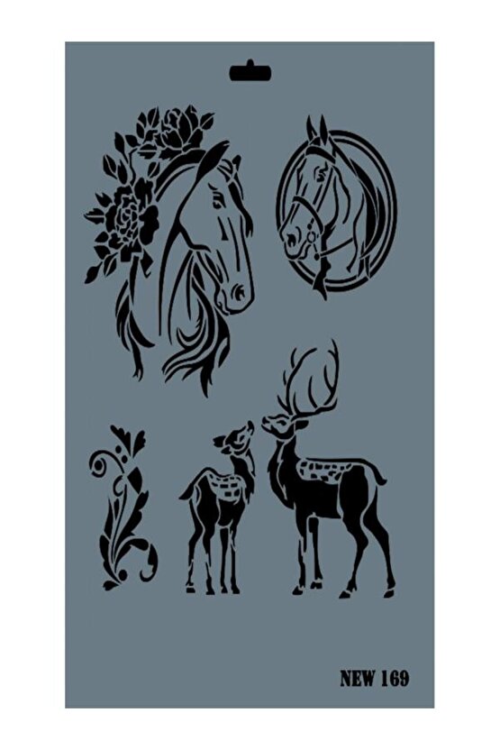 Stencil New Seri 169 25x35