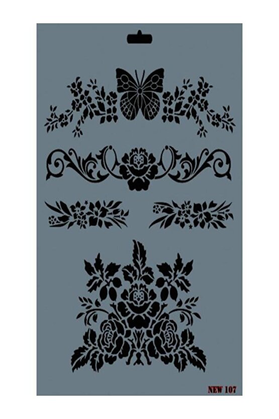 Stencil New Seri 107 25x35