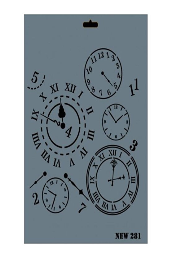 Stencil New Seri 281 25x35