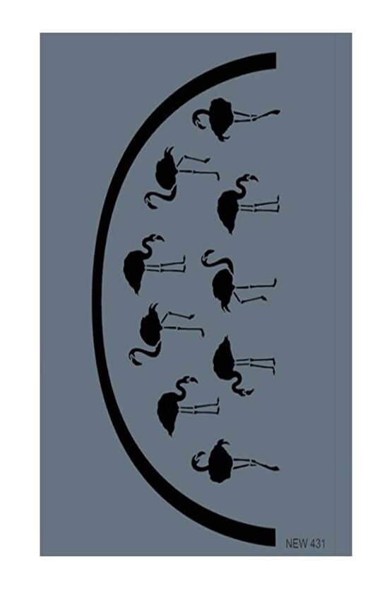 Stencil New Seri 431 25x35