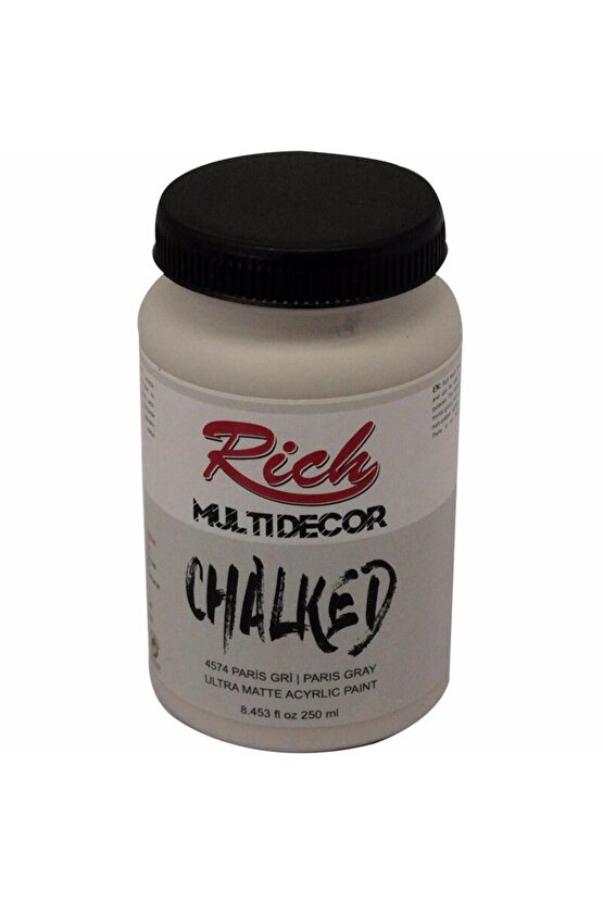 Multi Decor Chalked 250 Cc Paris Gri 4574