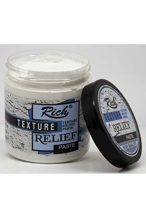 Rölyef Pasta Texture Hıgh Quality Relief Paste 350 gr Beyaz