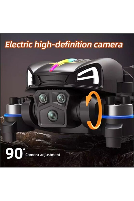 GPS Lİ DRONE EKRANLI UZAKTAN KUMANDA APP DESTEKLİ QUADCOPTER BRUSHLESS MOTOR 4K KAMERA
