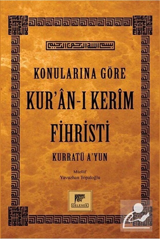Konularına Göre Kuran-ı Kerim Fihristi