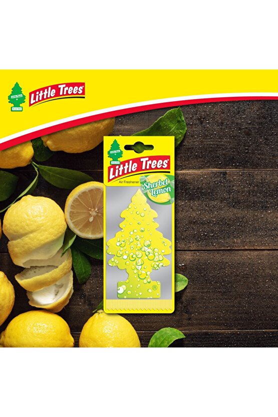 Little Trees Oto Kokusu 3lü Limon Şerbeti