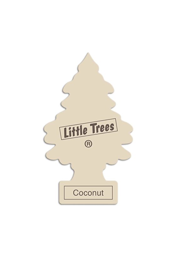 Little Trees Coconut (hindistan Cevizi) Oto Kokusu 3 Adet