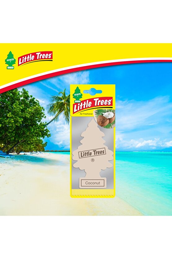 Little Trees Coconut (hindistan Cevizi) Oto Kokusu 3 Adet