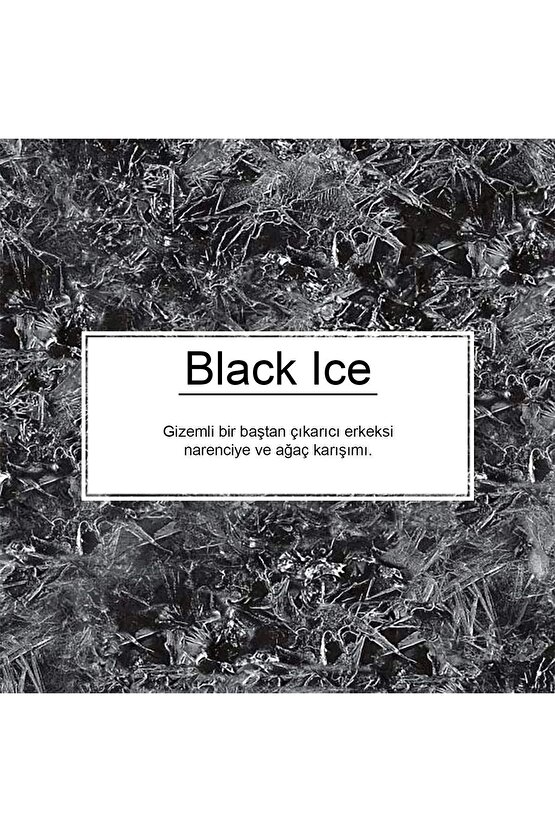 3lü Black Ice Asma Oto Kokusu