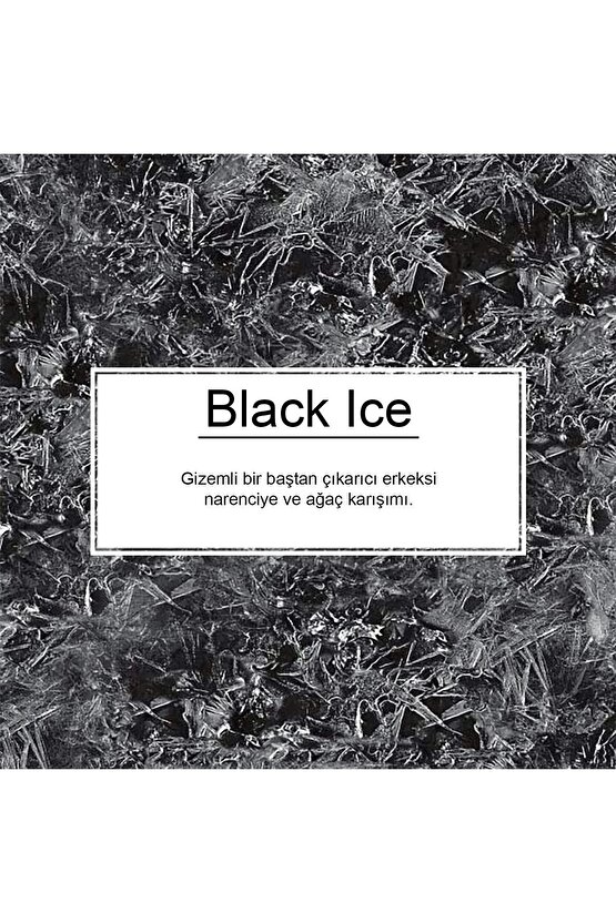 Black Ice - Parfüm Oto Kokusu 6 Adet