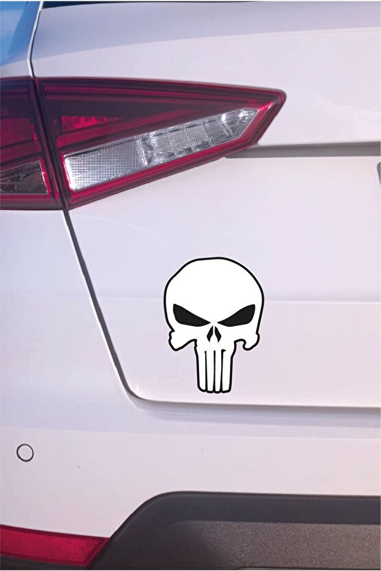 Kuru Kafa 9,5x13 Cm Su Geçirmez Yüksek Çözünürlüklü Araba Laptop Oto Motor Kask Duvar Cam Sticker