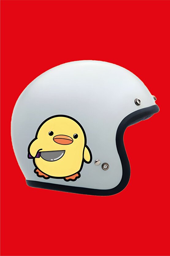 Katil Civciv Sticker 11x11 Cm Su Geçirmez Yüksek Çözünürlüklü Araba Laptop Oto Motor Kask Sticker