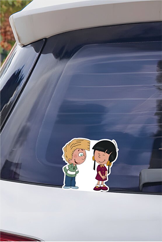 Cedric Chen Sticker 13x12,5 Cm Su Geçirmez Yüksek Çözünürlüklü Araba Laptop Oto Motor Kask Sticker