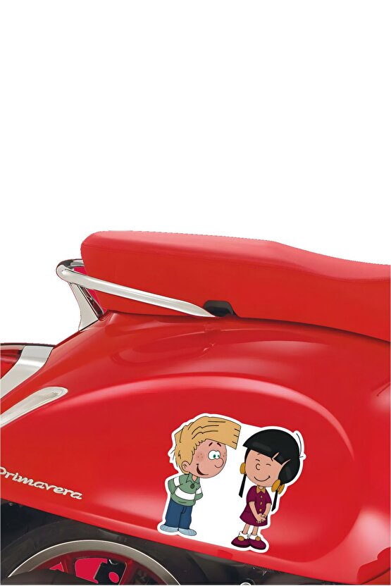 Cedric Chen Sticker 13x12,5 Cm Su Geçirmez Yüksek Çözünürlüklü Araba Laptop Oto Motor Kask Sticker