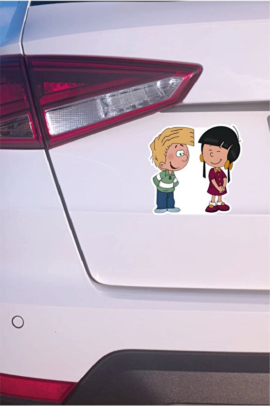 Cedric Chen Sticker 13x12,5 Cm Su Geçirmez Yüksek Çözünürlüklü Araba Laptop Oto Motor Kask Sticker