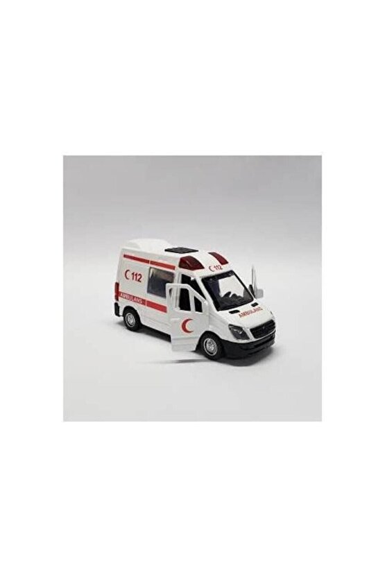 Metal Çekbırak Ambulans 1:30
