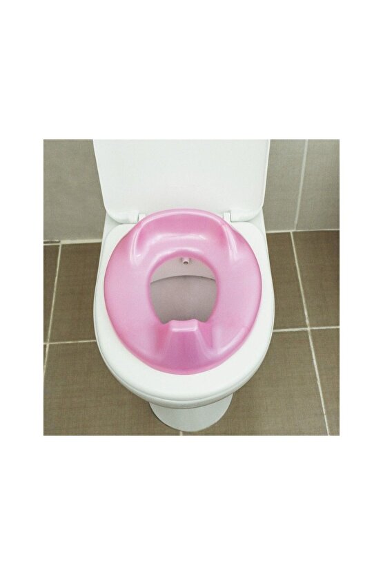 Plastik Klozet Adaptörü - Pembe
