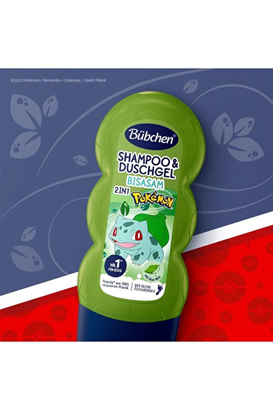 Çocuk Şampuan&duş Jeli 2 In 1 Pokemon Bulbasaur 230 ml
