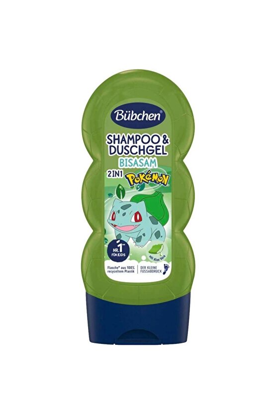 Çocuk Şampuan&duş Jeli 2 In 1 Pokemon Bulbasaur 230 ml